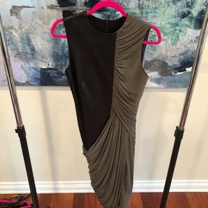 Leather Sleevless Dress